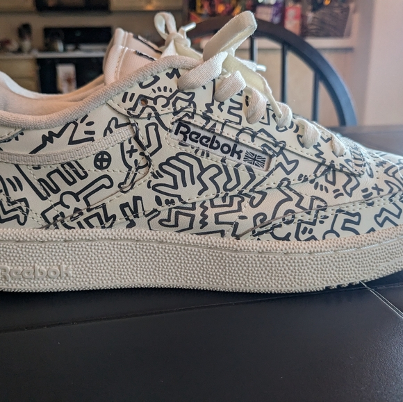 Reebok Keith Haring No Box Size 8 - Picture 2 of 11